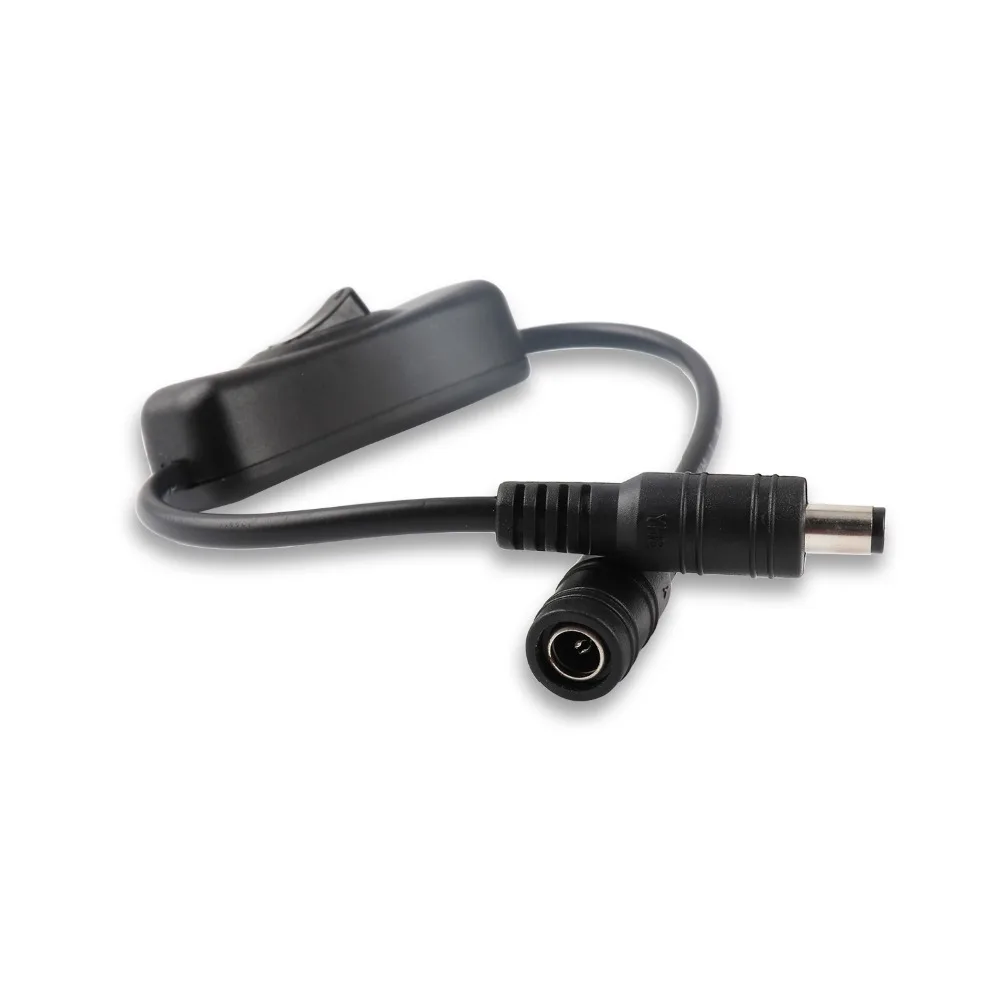 

On Off Switch 2.1*5.5mm DC Male Female Power Connector for Led Strip Light Cable Connector 12V 1A JL
