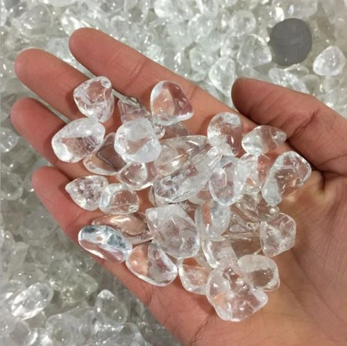 100% doğal kuvars kar beyaz 9 15mm yuvarlandı 1/2lb toplu mini +  taşlar|snow white|mini minimini stone - AliExpress