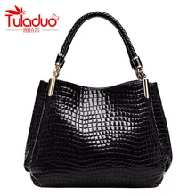 Frauen Taschen 2017 Mode Alligator Frauen Handtaschen Hohe Qualität Pu-leder Frauen Umhängetaschen Luxus Beiläufige Damen Einkaufstasche