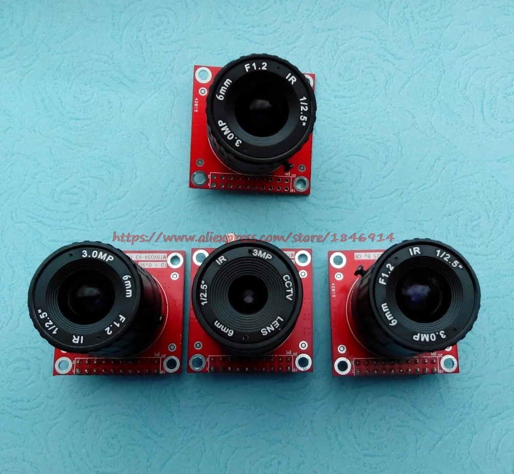 Mt9v032 Mt9v034 wide dynamic industrial CMOS module Infrared night vision Tape driver camera