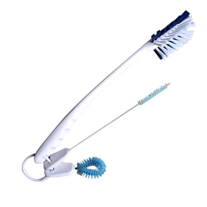 2018 New Practical Multifunctional Cleaning Brush Straw Lid Handle Extension Brush Cleaners Tool hot sale C0328#30              01