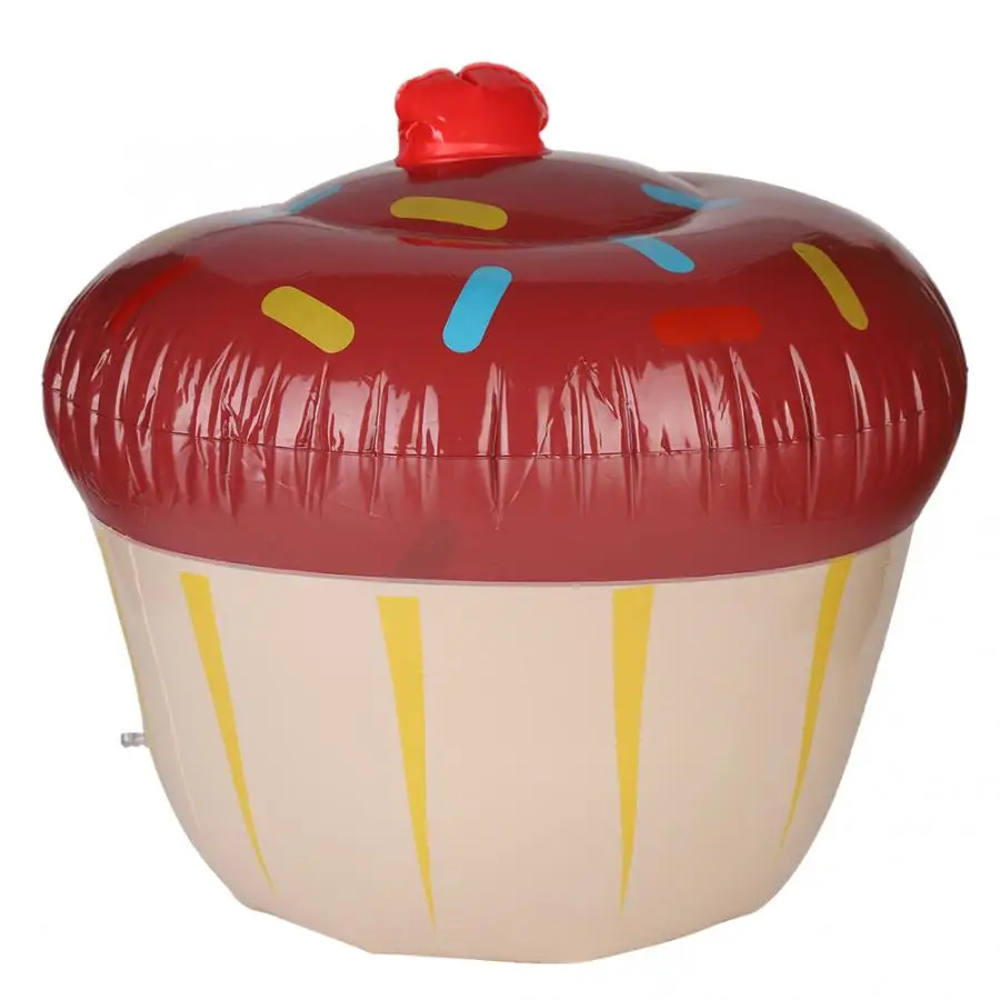 

hot sale Cake Swimming Ring Pool Float Inflatable Donuts Water Toys Child Birthday Gift Seaborne Party Decoration Blow Up Hot