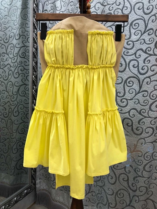 

Summer 2019 New Women's Wear Colour Matching, Lotus Leaf Edge Put-on Top 512