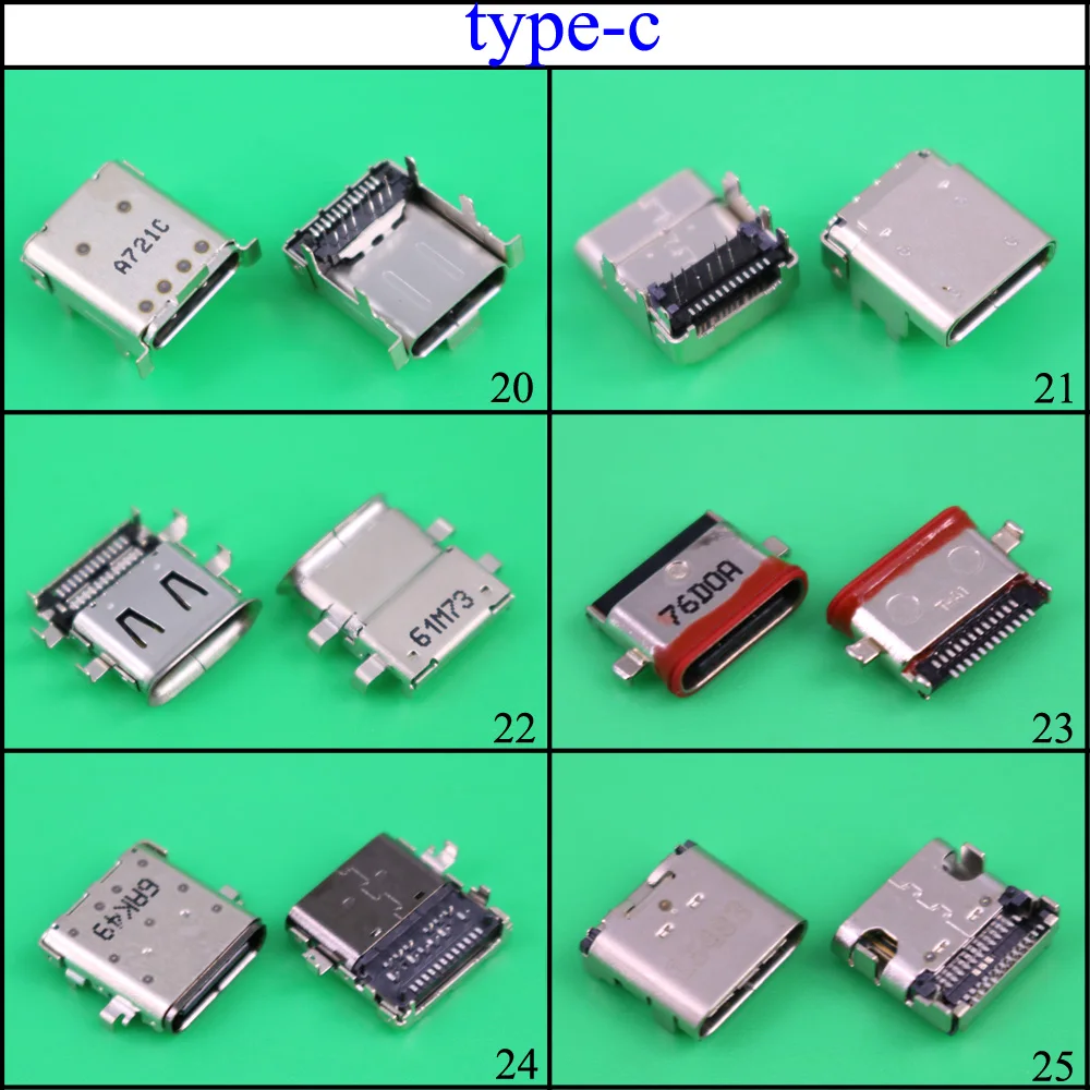 Юйси Micro mini female USB гнездо разъема порта зарядки разъем типа c док-станция запасные части
