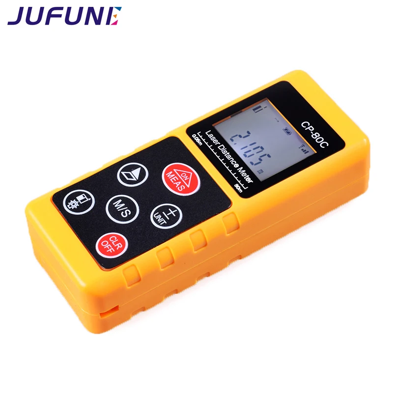 Jufune CP-100C 100 м ручной лазерный дальномер цифровая лента