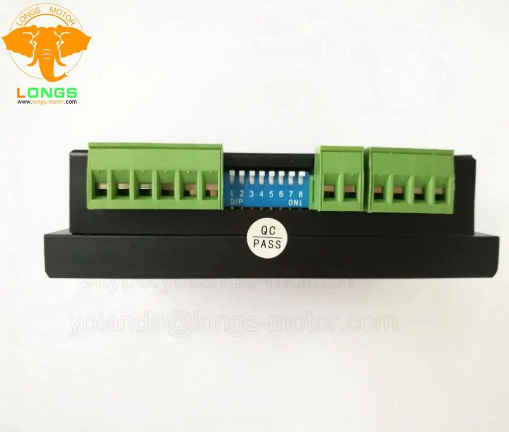 Nema23/Nema34 스테퍼 모터 용 EU 무료 배송 [3-7 일 배송] 1 PC 2-PH 마이크로 스테핑 모터 드라이버, 1  1/128,24  50VDC,1  4.5A 피크
