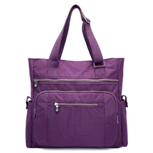 Популярная Вместительная дорожная сумка-тоут, водонепроницаемая женская сумка, Брендовая женская сумка на плечо, женская сумка на молнии для подгузников, сумка-мешок XA656WB