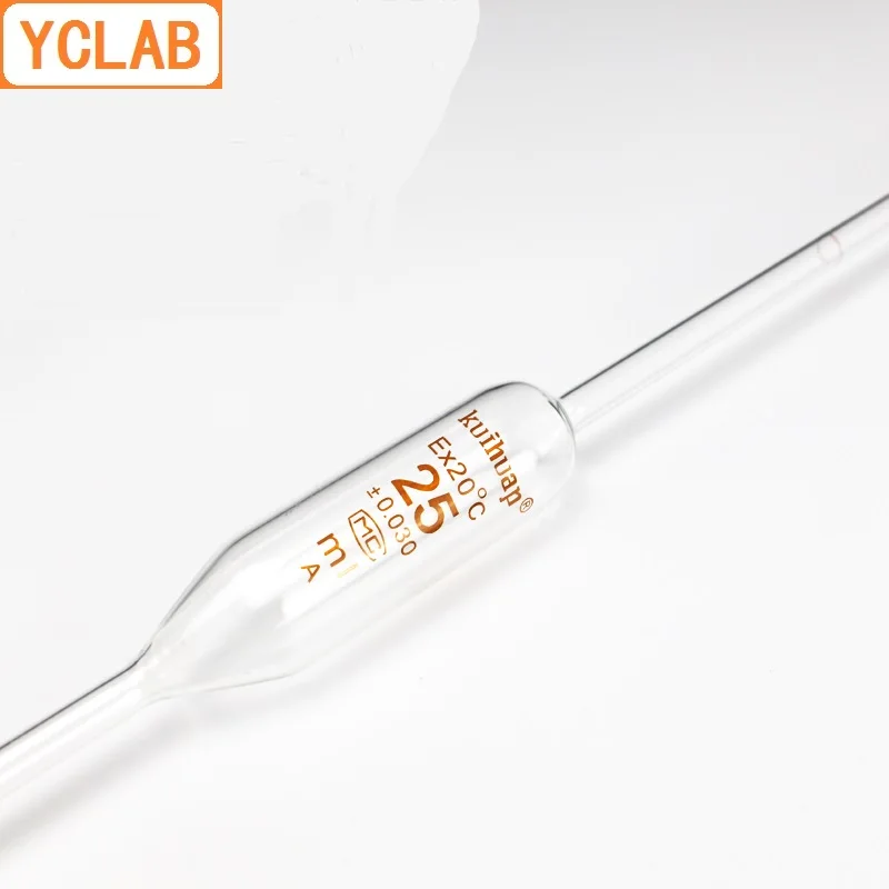 YCLAB 100mL Volumetric Pipettes Glass Class A With One Mark, 48 OFF