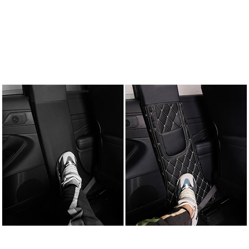 Сиденья уход за задним сиденьем протектор заднего сиденья анти-удар Чехол подушки сиденья автомобильный для интерьера автомобиля для Toyota Avalon