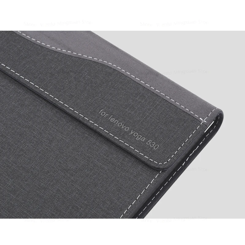 Laptop para Lenovo Yoga 530 14ikb 2023 Nova Manga Laptop para Yoga 520 Flex 14 Retalhos de Couro pu Presente Capa Protetora Case - Imagem 2