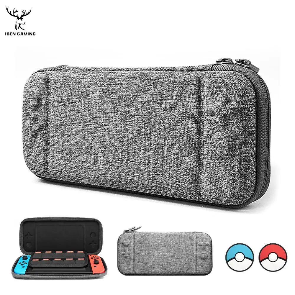 

iBen Portable EVA Storage Bag Hard Cover Cases For Nintend Switch Accessories Protective Case Console Protection Shell