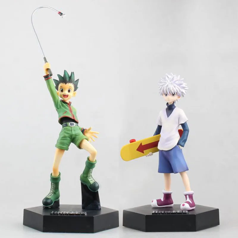 Бесплатная доставка 8 &quotхунтеркхантер аниме Гон Фрикс и киллуа золдик в коробке