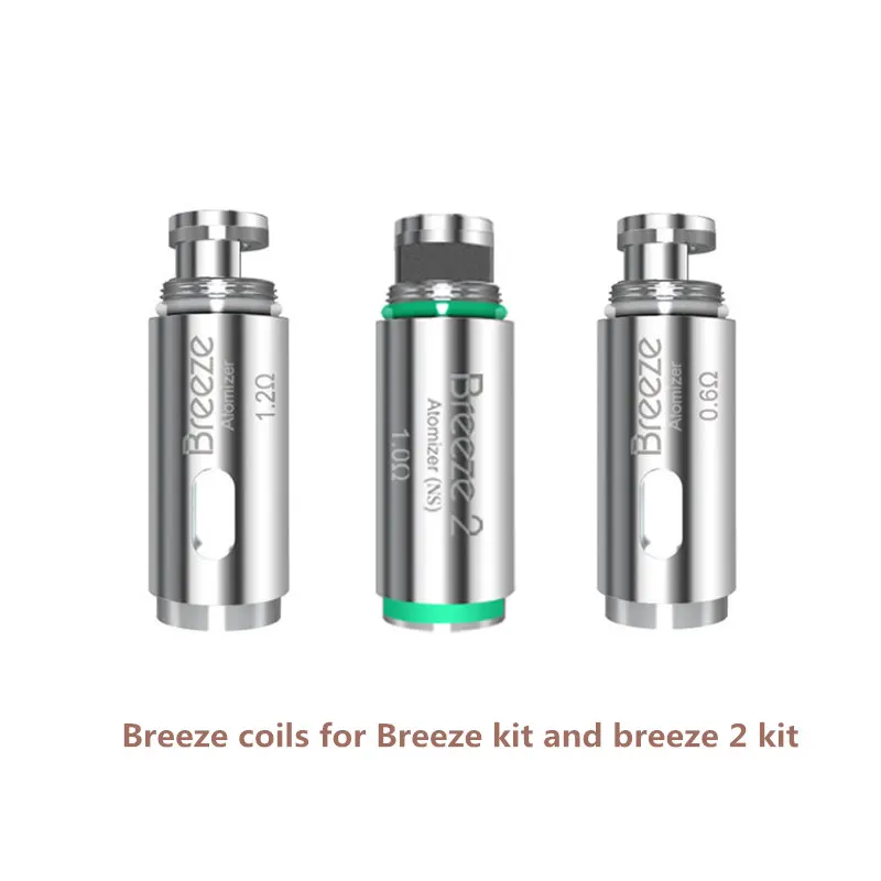 

Original Aspire Breeze 2 coil 0.6ohm 1.0ohm 1.2ohm U-tech Breeze 2 replacement Atomizer Head for Breeze kit and Breeze 2 Kit