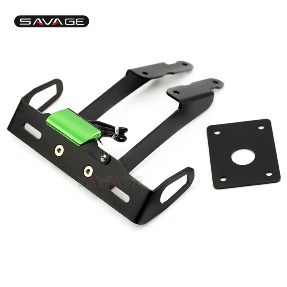 Registration License Plate Frame Holder Fender Bracket Stand Support (12)