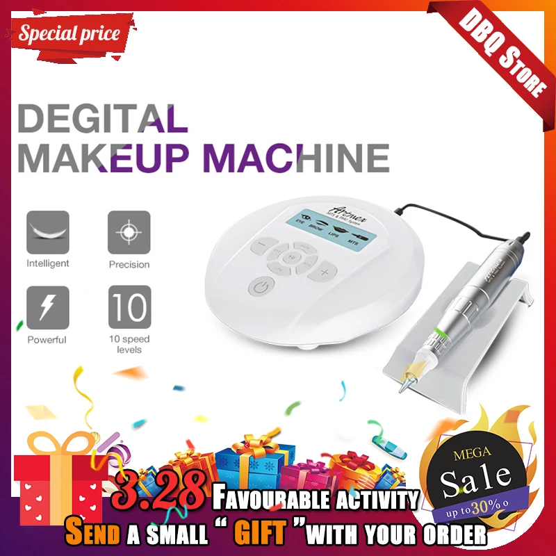 

New Artmex V6 Permanent Makeup Pigment For Eyebrow Tattoo Making Machine Digital Tattoo Machine Tattoo eyebrow tattoo machine