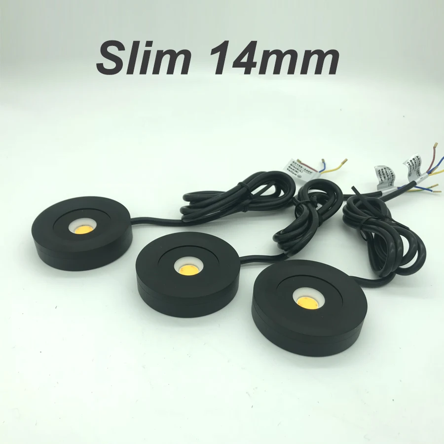Interior ao ar 240 Ip65 Triac Pode Ser Escurecido Mini Lâmpada Led Downlight 80ra Gabinete Iluminação Casa Livre Luz 3 w 110 v 220 2 Luzes e Iluminação
