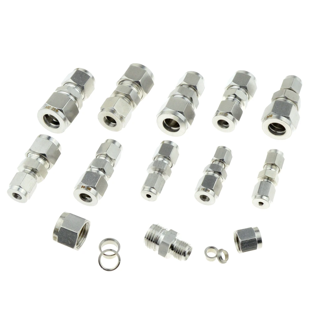 Фитинг для компрессора редуктор Union 1/8 "1/4" 1/2 "6 мм 8 10 12 OD трубный наконечник