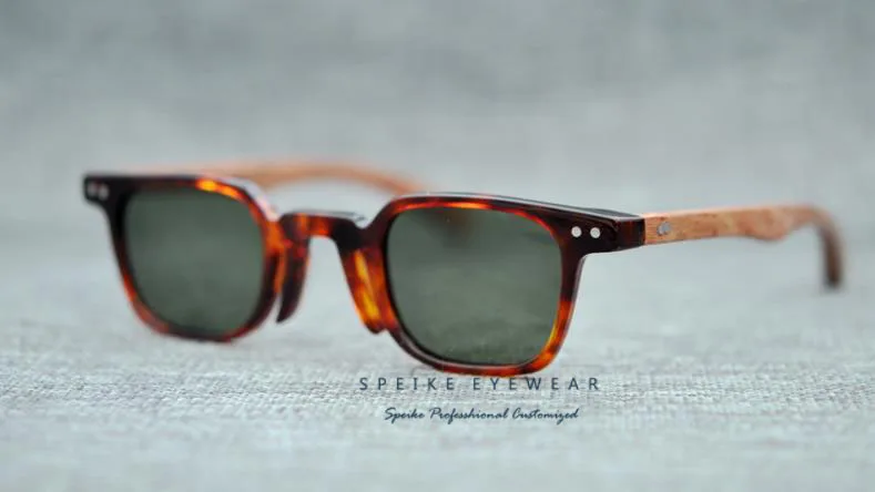 SPEIKO индивидуальные близорукость солнцезащитные 4681 солнцезащитные очки для чтения Ретро квадратная очки с разноцветными линзами UV400 Радуга старинные очки - Цвет линз: C1