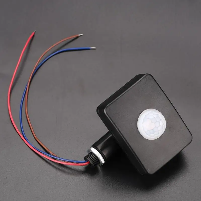 

90250V PIR Motion Infrared Sensor Light Bulb Switch Automatic Body Induction Sensor Detector Wall LED Light OnOff for Home Lamp