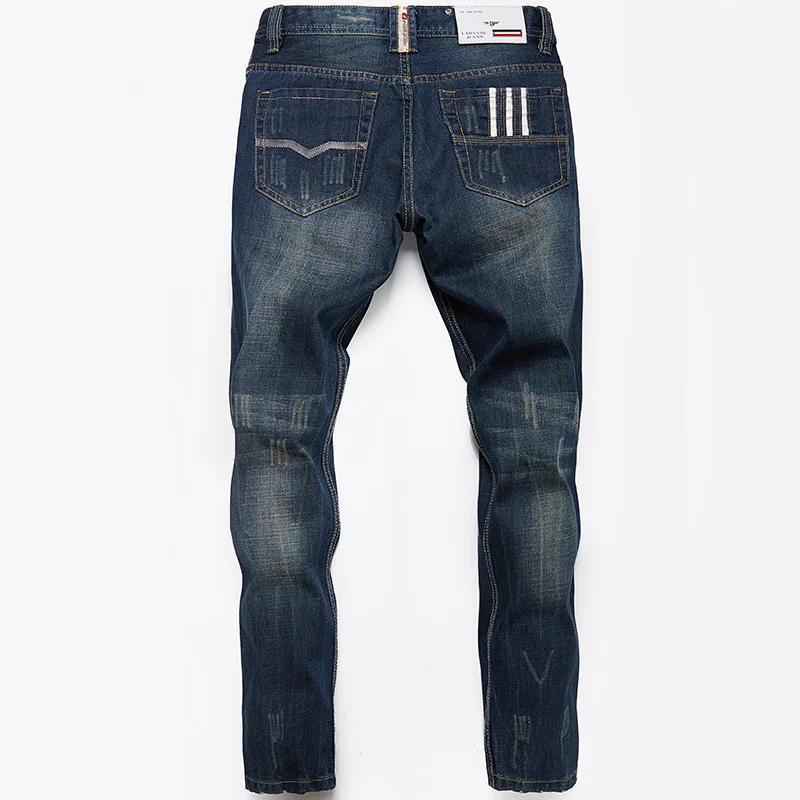 2019 Spring Ripped Mens Jeans Denim Jeans For Men Designer Casual Stylish D Skinny Jeans For Men Pure Cotton No Belt Mj019