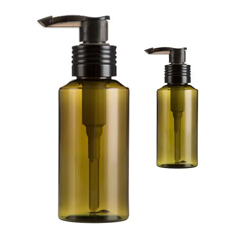 

50ml 100ml 500ml Facial Cream Cosmetic Water Refillable Bottles Travelling Portable Replacement Bottles For Shampoo Shower Gel