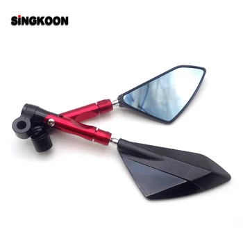 

8 10mm universal motorcycle Accessories mirrors cnc Rearview Side Mirror FOR suzuki bandit 400 yamaha nmax kawasaki er5 xvs 1100
