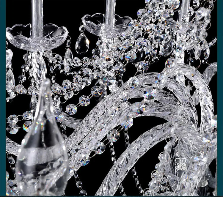 SHIXNIMAO роскошный электрическая хрустальная люстра 6arm/8arm/10arm/15arm 011|lamp crystal|electric