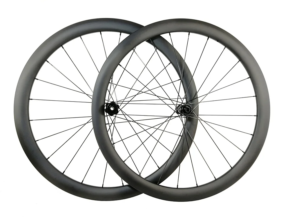 700C 42mm asymmetric tubeless road disc bike carbon wheels 25mm CX-RAY