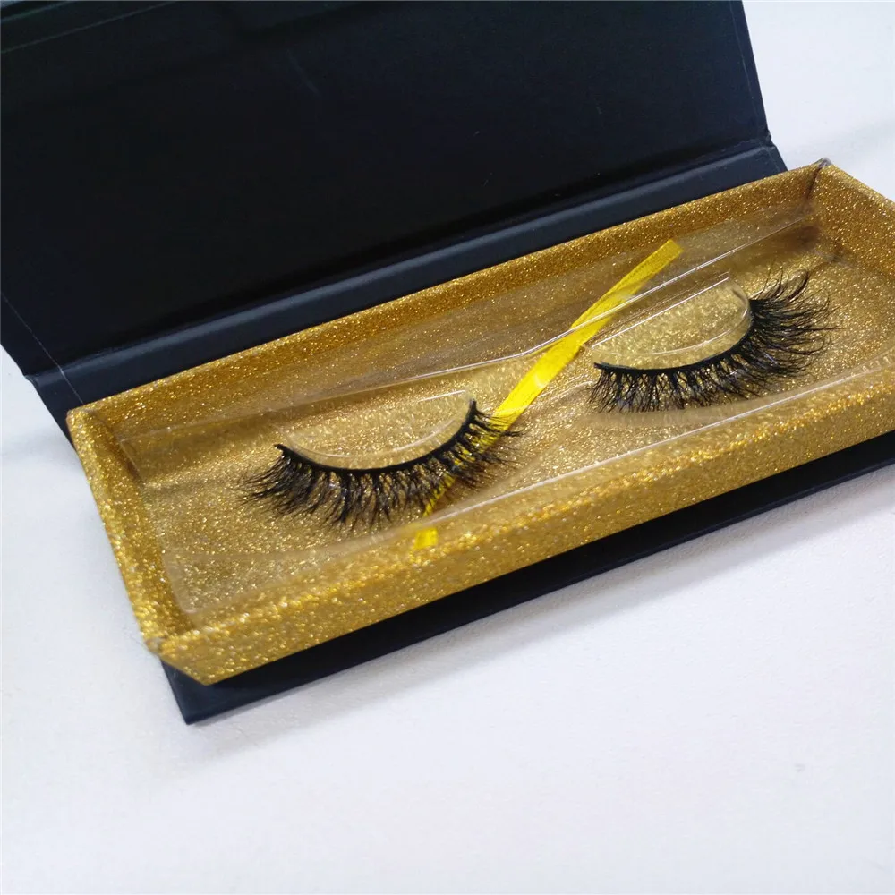 

3D Top quality Real Mink Eyelash Extension Strip Sticker Logo 10 Pairs Soft Mink Eyelash Extension Individual Free Shipping