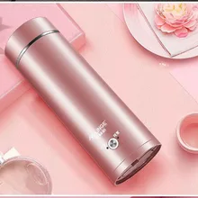 Путешествия Электрический горячей воды чашки каши Отопление мини-чайник приготовления Скрытый Кабель питания Автоматическое выключение 6 minhotwater