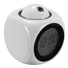 Led Display Projection Led Clock Electronic Desktop Alarm Clock Digital Table Clocks Snooze Function Cables Home Decor BTZ1
