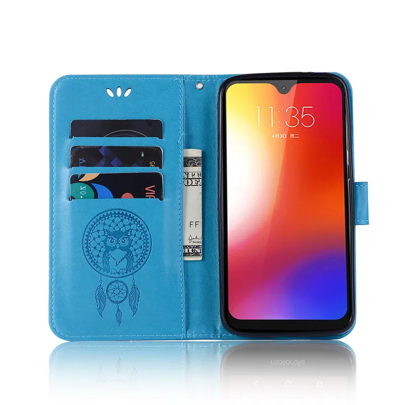 Чехол для Motorola Moto G7 Plus чехол флип кошелек задняя крышка из искусственной кожи