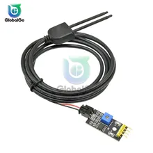 Soil Moisture Sensor Detector Module Soil Moisture Humidity Test Sensor Meter Corrosion Resistance Probe For Arduino soil temperature and humidity sensor soil moisture sensor agricultural greenhouse soil monitoring rs485