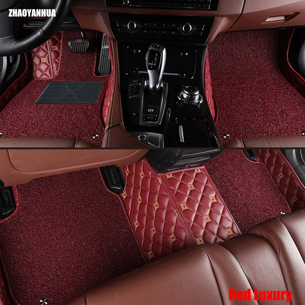 ZHAOYANHUA Car floor mats made for Infiniti ESQ Q50 Q70 G25 G35 QX70 FX35 FX37 QX50 car styling