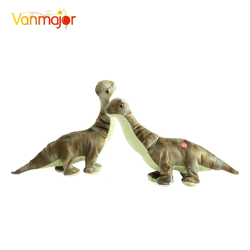 

Vanmajor New dinosaur plush toy electric cartoon tyrannosaurus cute plush toy doll children boy birthday gift