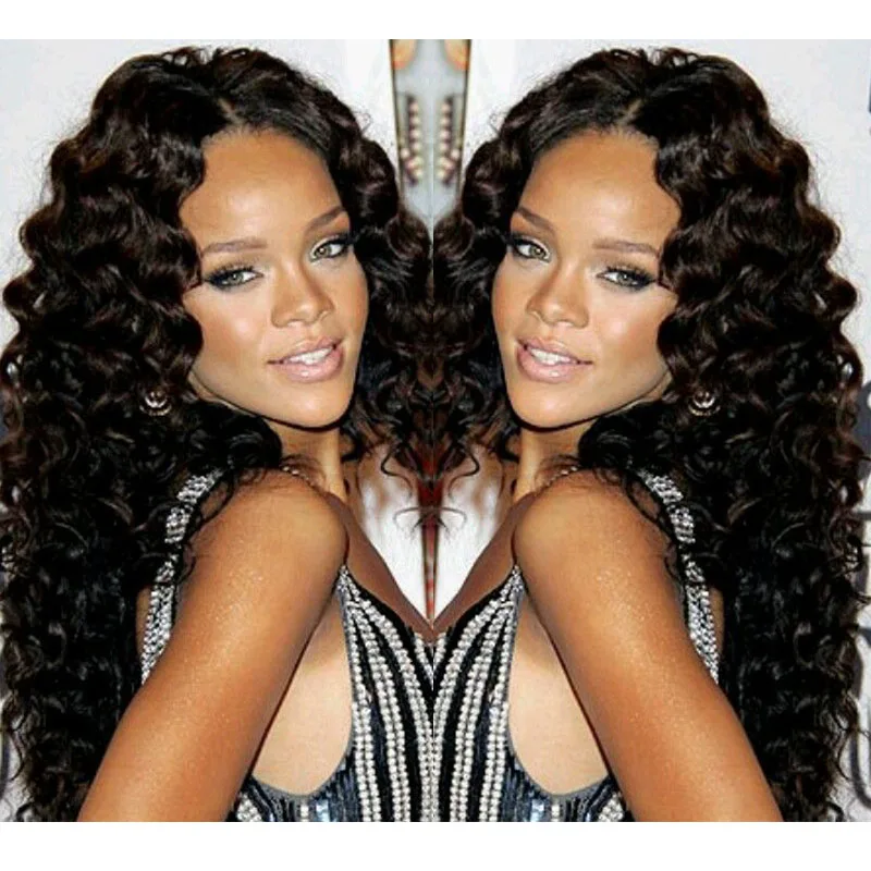 

Deep Wave Full Lace Human Long Hair Wig Wet and Wavy Brazilian Real Hair Lace Front Wigs Glueless Top Quality Full Lace Wigs