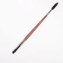 Wood Handle No.274 Double-end Eyebrow Brush Eyelash Brush Comb for Eye Makeup Beauty Blending Wood Handle No.274 Double-end Eyebrow Brush Eyelash Brush Comb for Eye Makeup Beauty Blending