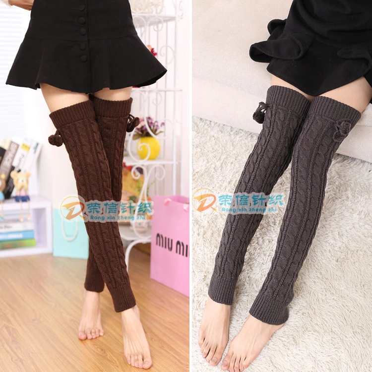 Medias de moda para mujer, calentadores de piernas delgados, Sexy, de Japón, hasta la rodilla, para leg warmers|leg warmers womenknee high leg warmers - AliExpress