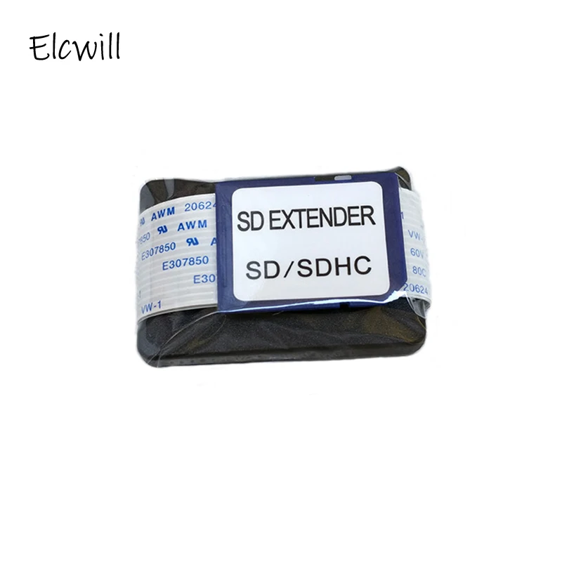 

25/48/62CM Standard SD SDHC Memory Card Kit Male to SD Female Extension Soft Flat FPC Cable Extender