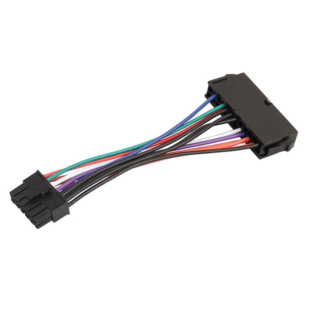 1Pcs ATX 24 Pin Female to 12 Pin Male Converter Power Supply Cable Cord for Acer