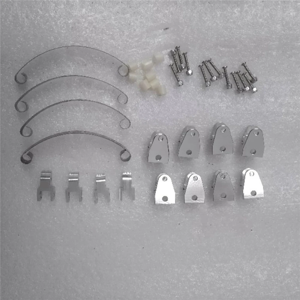 Promo Price of  Upgrade Metal Ear Lifting Plate Shock Absorber Kit for WPL B1 B-1 B14 B-14 B24 B-24 C14 C-14 C24 C-