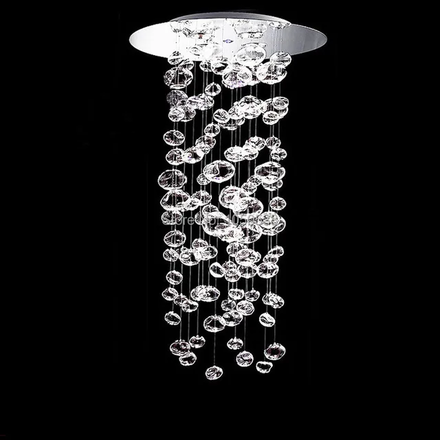 Hot 6 modelos modernos lámparas de techo luminarias para sala de cristal burbuja led luces de.jpg 640x640.jpg Lamparas techo led para salon