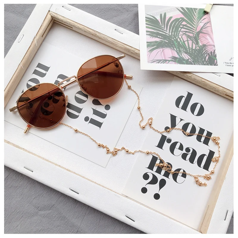 Fashion Eyewears Cord Holder neck strap Rope Chic Womens Gold Silver Eyeglass Chains Cat Sunglasses Reading Beaded Glasses Chain Fashion Eyewears Cord Holder neck strap Rope Chic Womens Gold Silver Eyeglass Chains Cat Sunglasses Reading Beaded Glasses Chain