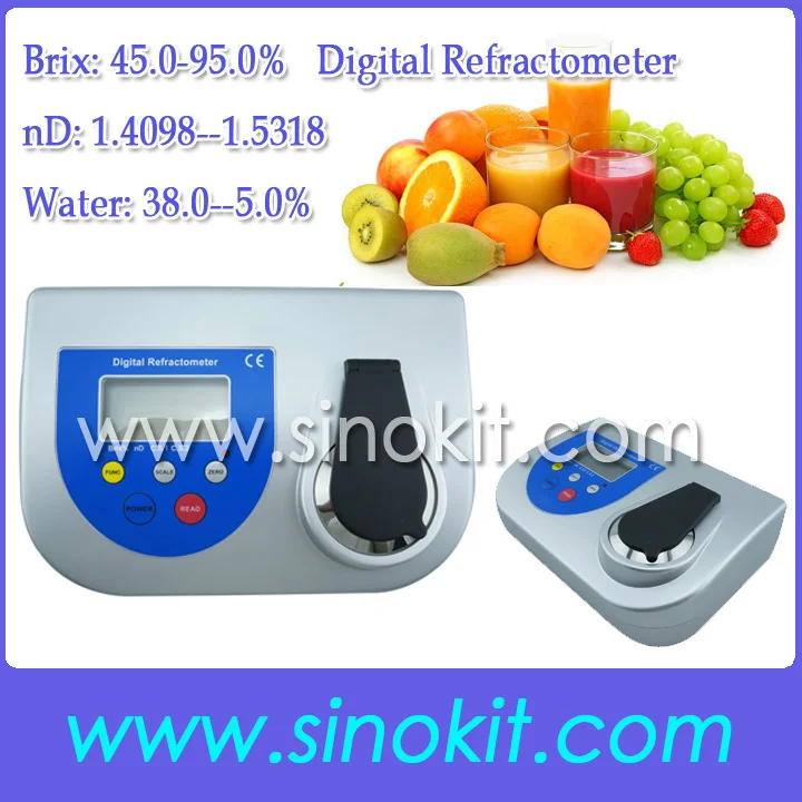 

High Precision Bench Brix 45.0-95.0% digital refractometer LDR400