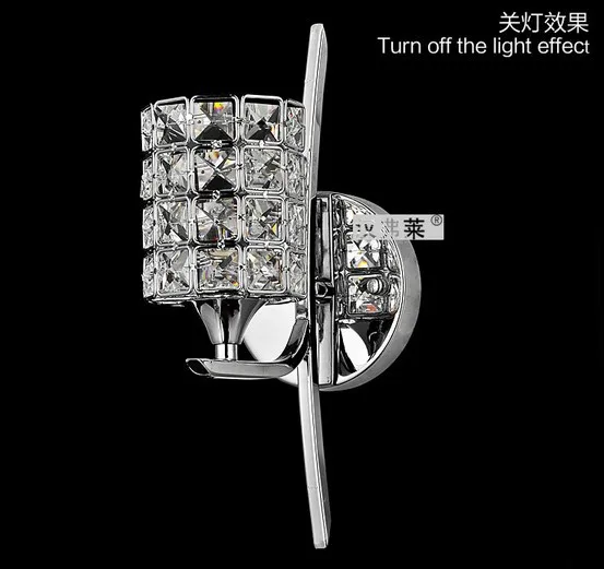 Современный настенный светильник K9 Хрустальное бра настенный светильник G9 отель для спальни лестницы домашние декоративный световой прибор