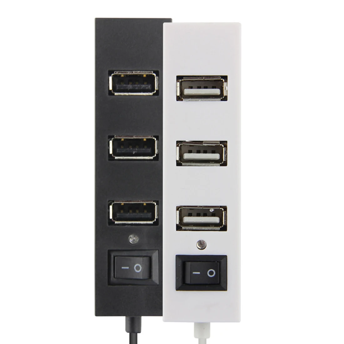 

centechia 4 Ports USB HUB 2.0 Super Speed Micro USB 2.0 HUB With Separate Switch USB Splitter Computer Adapter