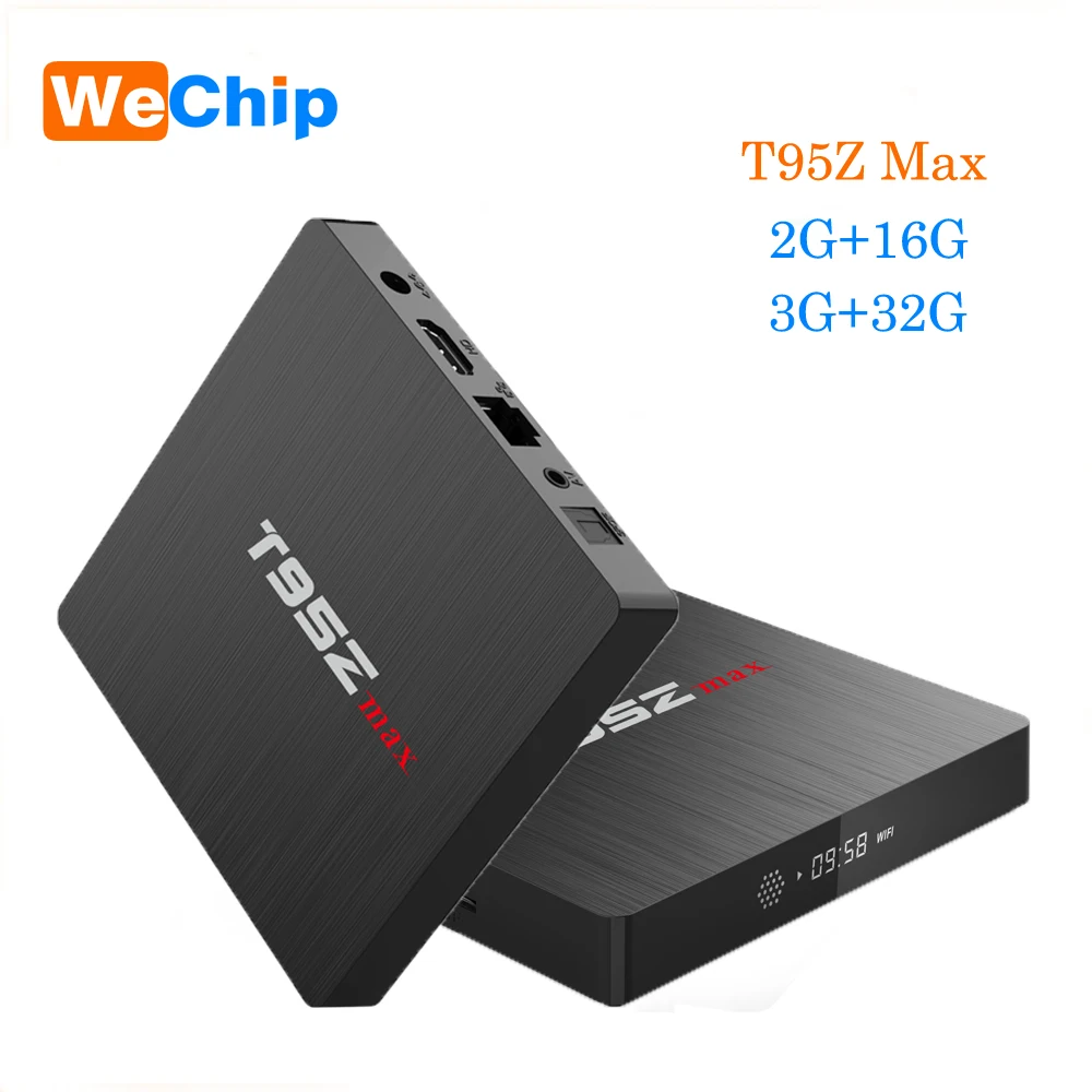 

10pcs/lot T95Z Max Amlogic S912 Octa-core Android 7.1 Box 2G+16G 3G+32G Support Dual Wifi Bluetooth 4.0 4K Smart Media Player