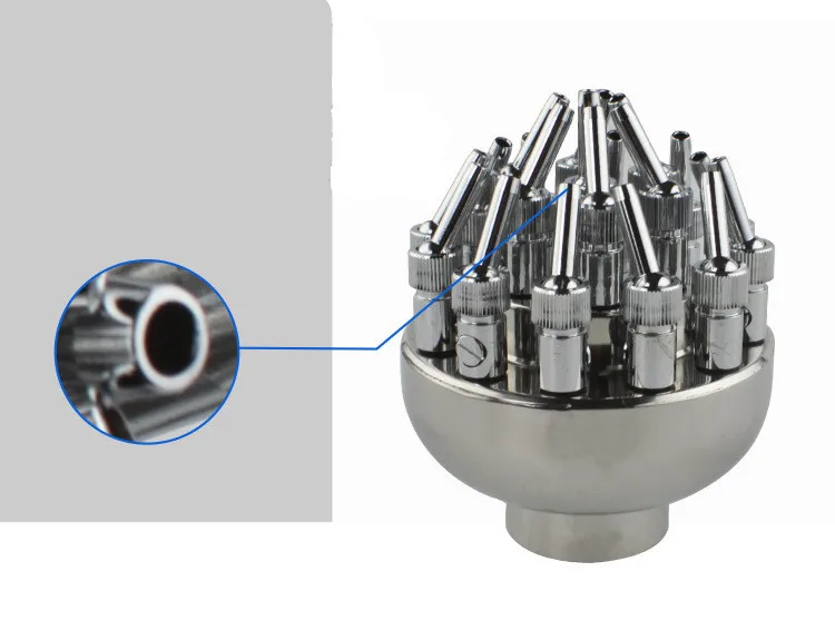 304 нержавеющая сталь, регулируемый трехслойный распылитель для цветов в стиле t Interlobule, насадка для фонтана бассейна