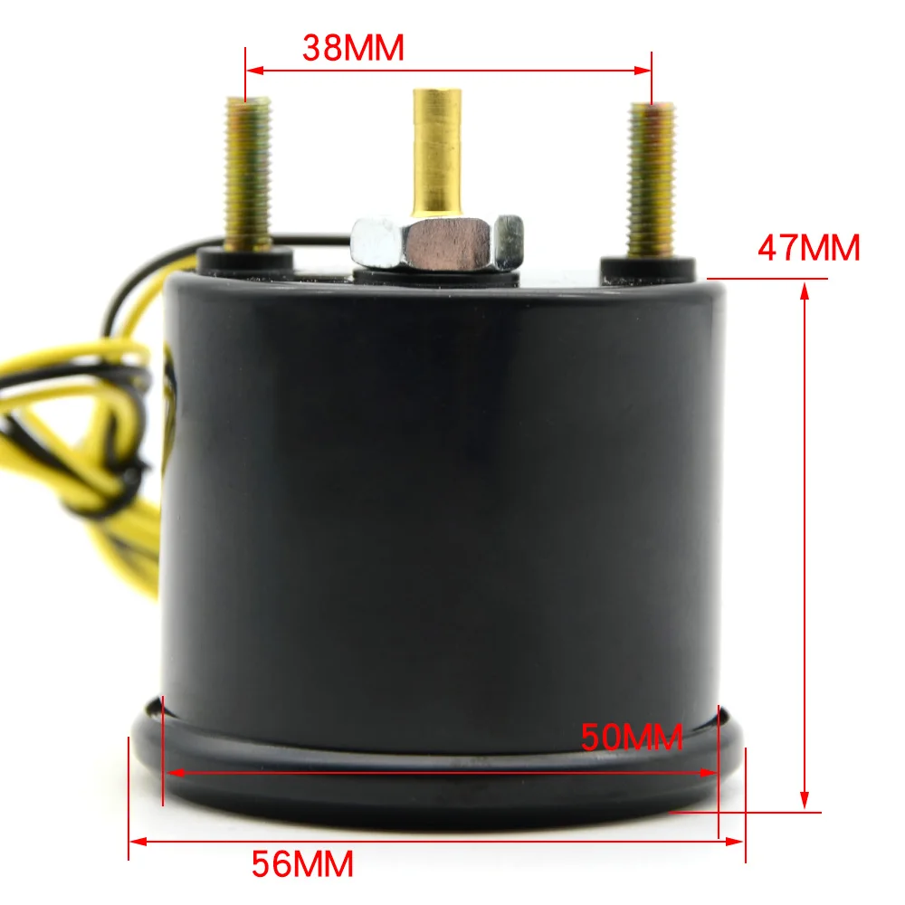 " 52 мм дымовые линзы манометр бар psi/вакуум/Температура воды/Температура масла/давление масла/вольтметр/тахометр об/мин Автомобильный манометр+ манометр стручки