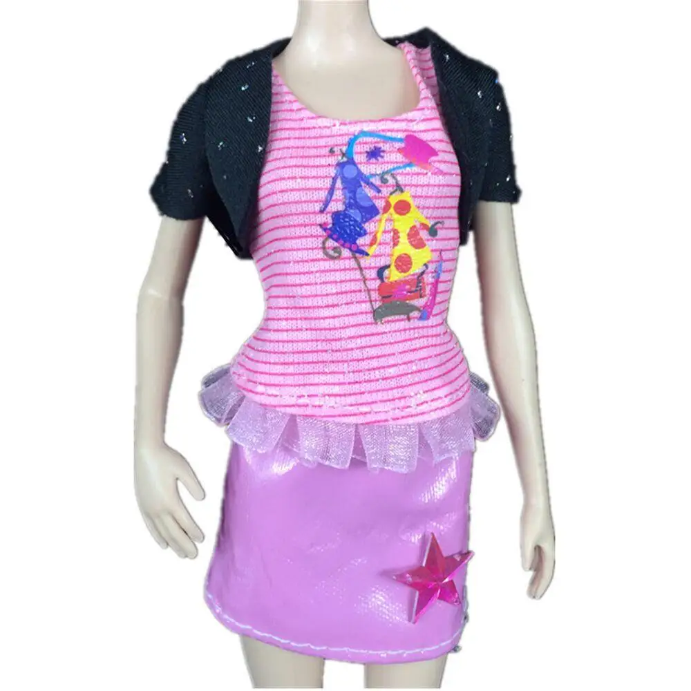 3 Pcs/Set Wholesale RandomHandmade Summer Dress for Girls Dolls Cute